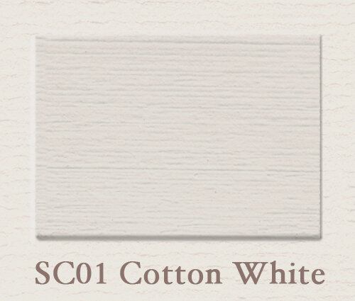 Cotton White - Kreidefarbe von Painting The Past - Countrysidecolours