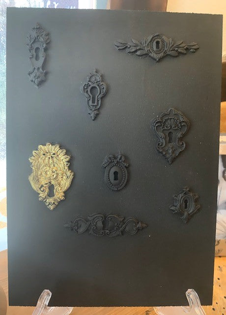 Posh Chalk Poporines Metallic Pigment  - Lemon Gold - - Countrysidecolours