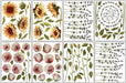 IOD Decor Transfer Painterly Florals Motivübersicht erhältlich bei Countryside Colours