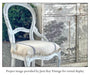 IOD Decor Paint Inlay Summer Villa auf einem Sideboard  erhältlich bei Countryside Colours
