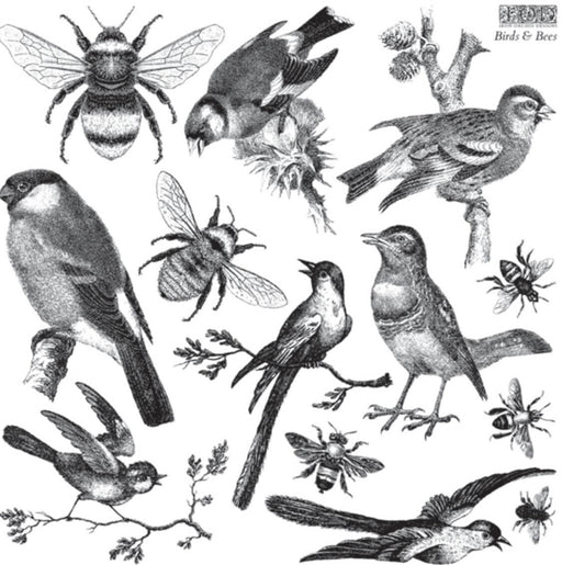 IOD Decor Stempel Birds & Bees erhältlich bei Countryside Colours