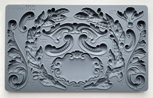 IOD Decor Mould Olive Crest erhältlich bei Countryside Colours