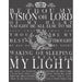 IOD Decor Transfers "Be Thou My Vision" klein  (Rolle) - Countrysidecolours