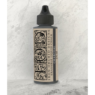 IOD erasable liquid chalk in der farbe charcoal erhältlich bei Countryside Colours