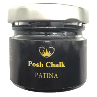 Posh Chalk Gilding Wax Black - Countrysidecolours